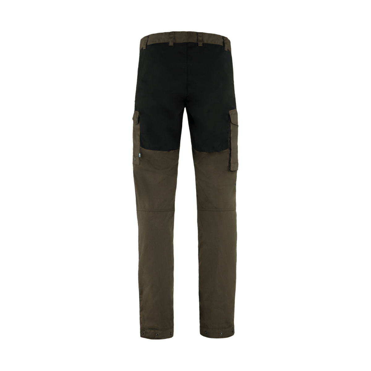 Fjällräven Vidda Pro bukser, Long, herre (Dark Olive / Black)
