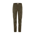 Fjällräven Stina G-1000 Stretch bukser, short, dame (Dark Olive)