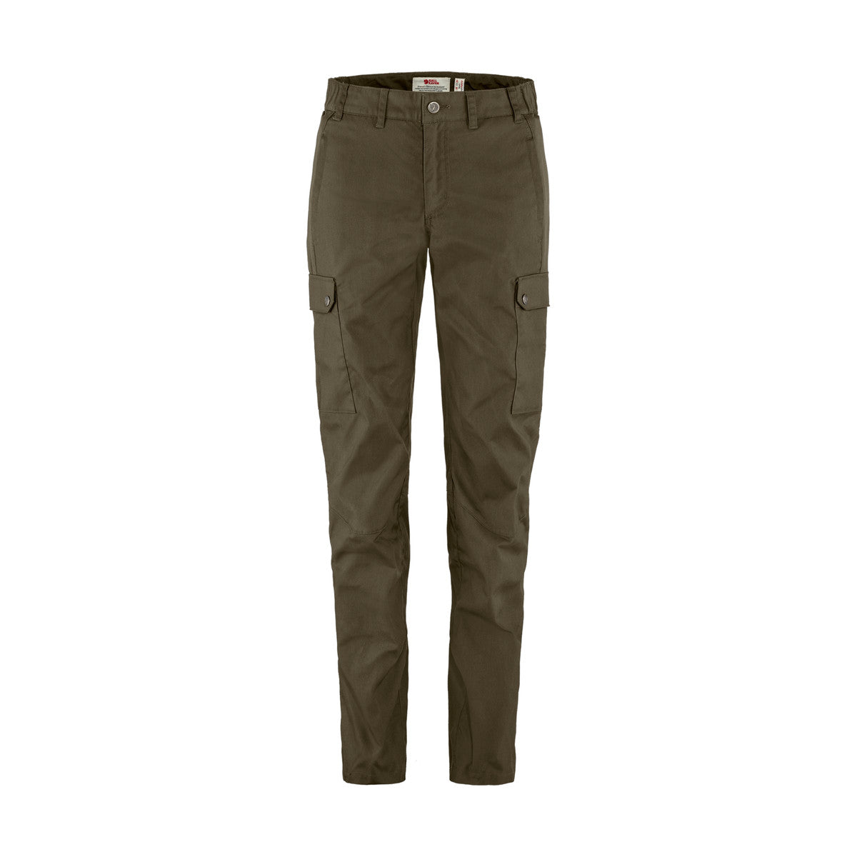 Fjällräven Stina G-1000 Stretch bukser, short, dame (Dark Olive)