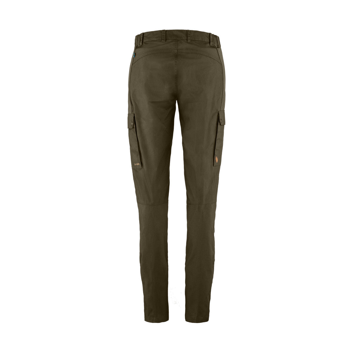 Fjällräven Stina G-1000 Stretch bukser, short, dame (Dark Olive)