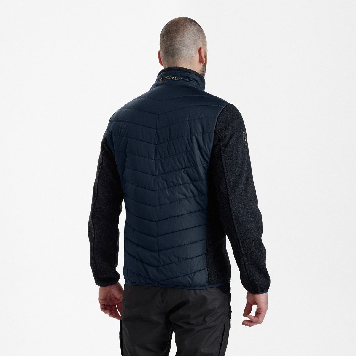 Deerhunter Moor vatteret jakke med strik, herre (Dark Blue)