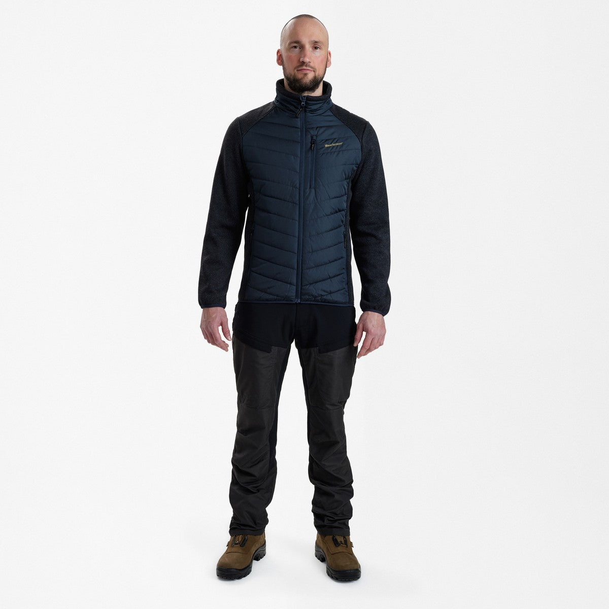 Deerhunter Moor vatteret jakke med strik, herre (Dark Blue)