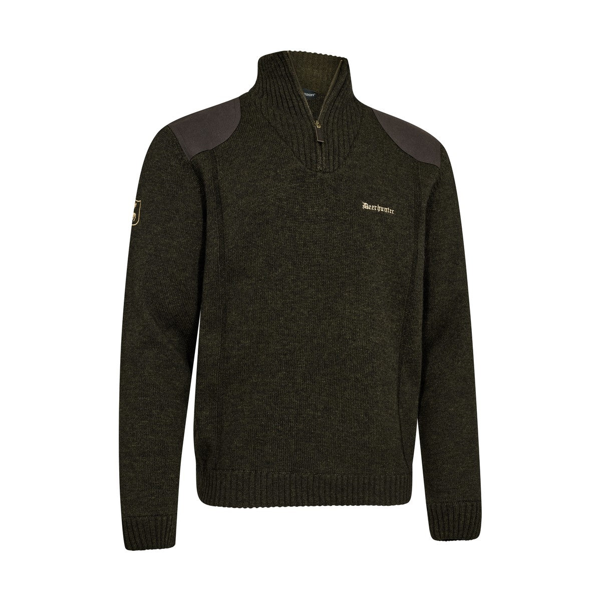 Deerhunter Finley Zip strik, herre (Rigdewood Melange)