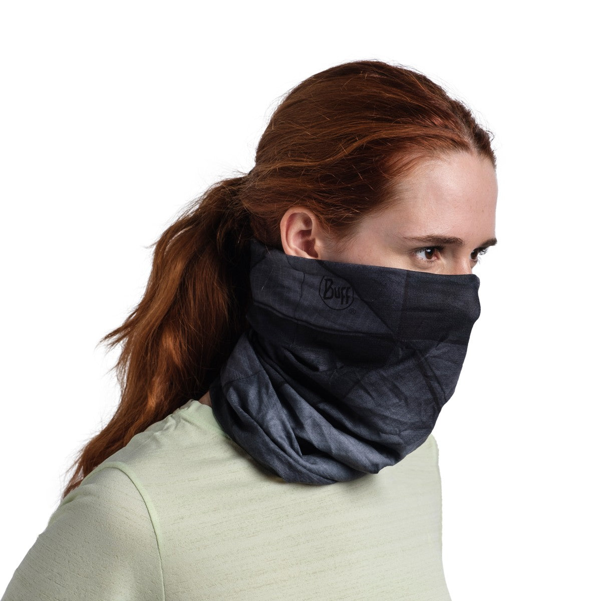 Buff Coolnet UV+ halsedisse, 53 x 22 cm (Vivid Grey)