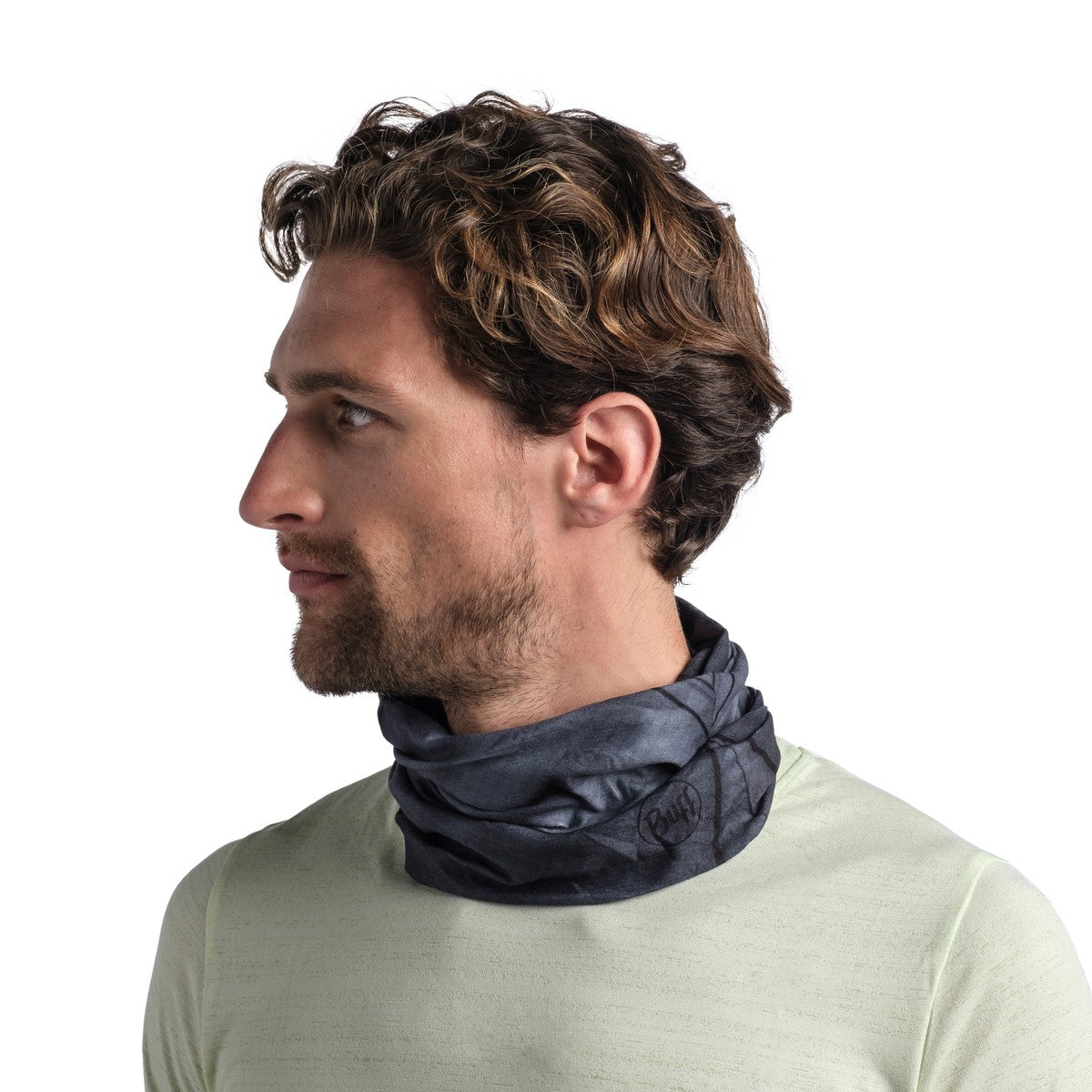 Buff Coolnet UV+ halsedisse, 53 x 22 cm (Vivid Grey)