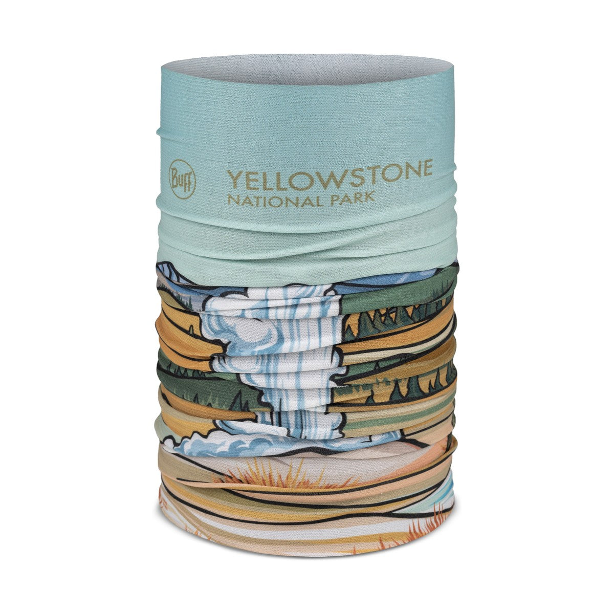 Buff Coolnet UV National Parks halsedisse, 53 x 22 cm (Yellowstone)