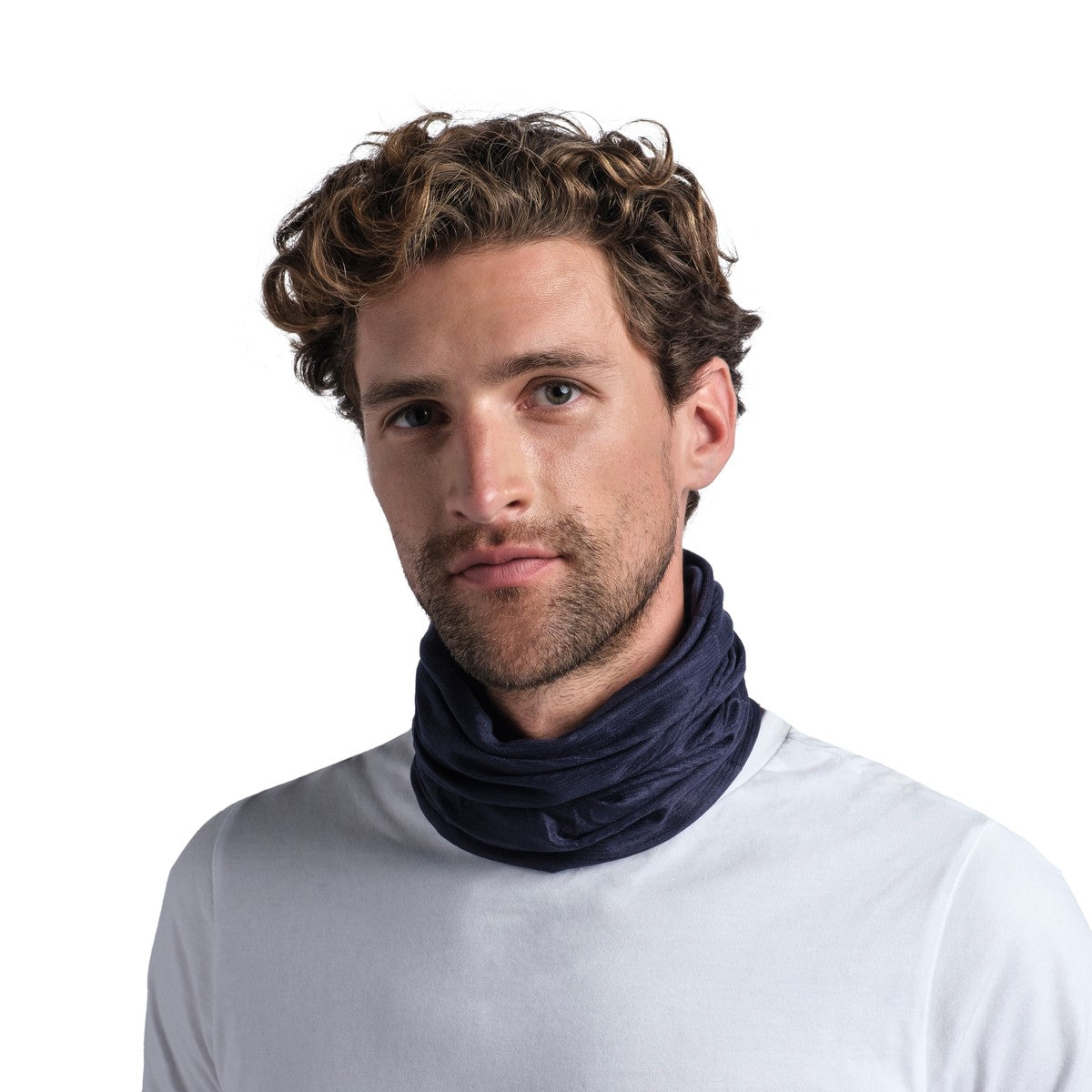 Buff Coolnet UV+ halsedisse, 53 x 22 cm (Solid Night Blue)