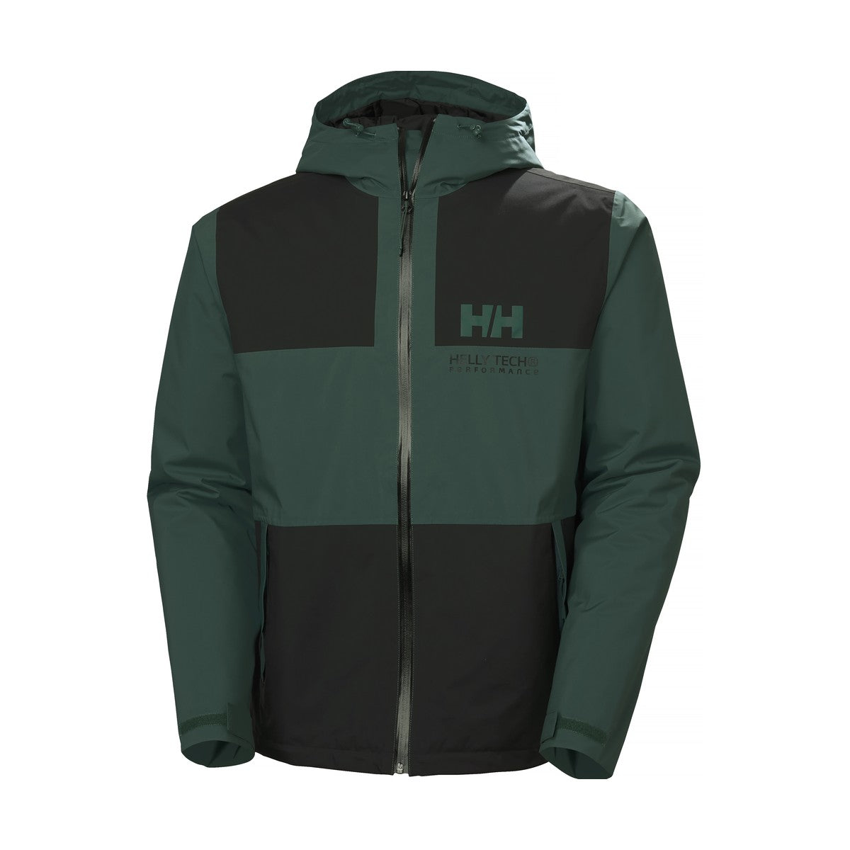 Helly Hansen Ace Isoleret regnjakke, herre (Dark Jungle)