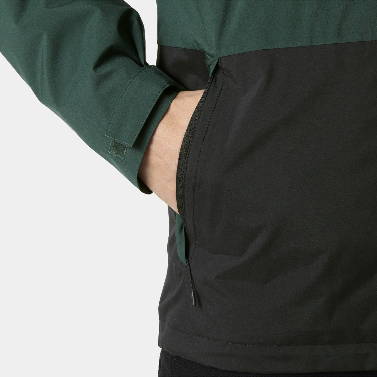 Helly Hansen Ace Isoleret regnjakke, herre (Dark Jungle)