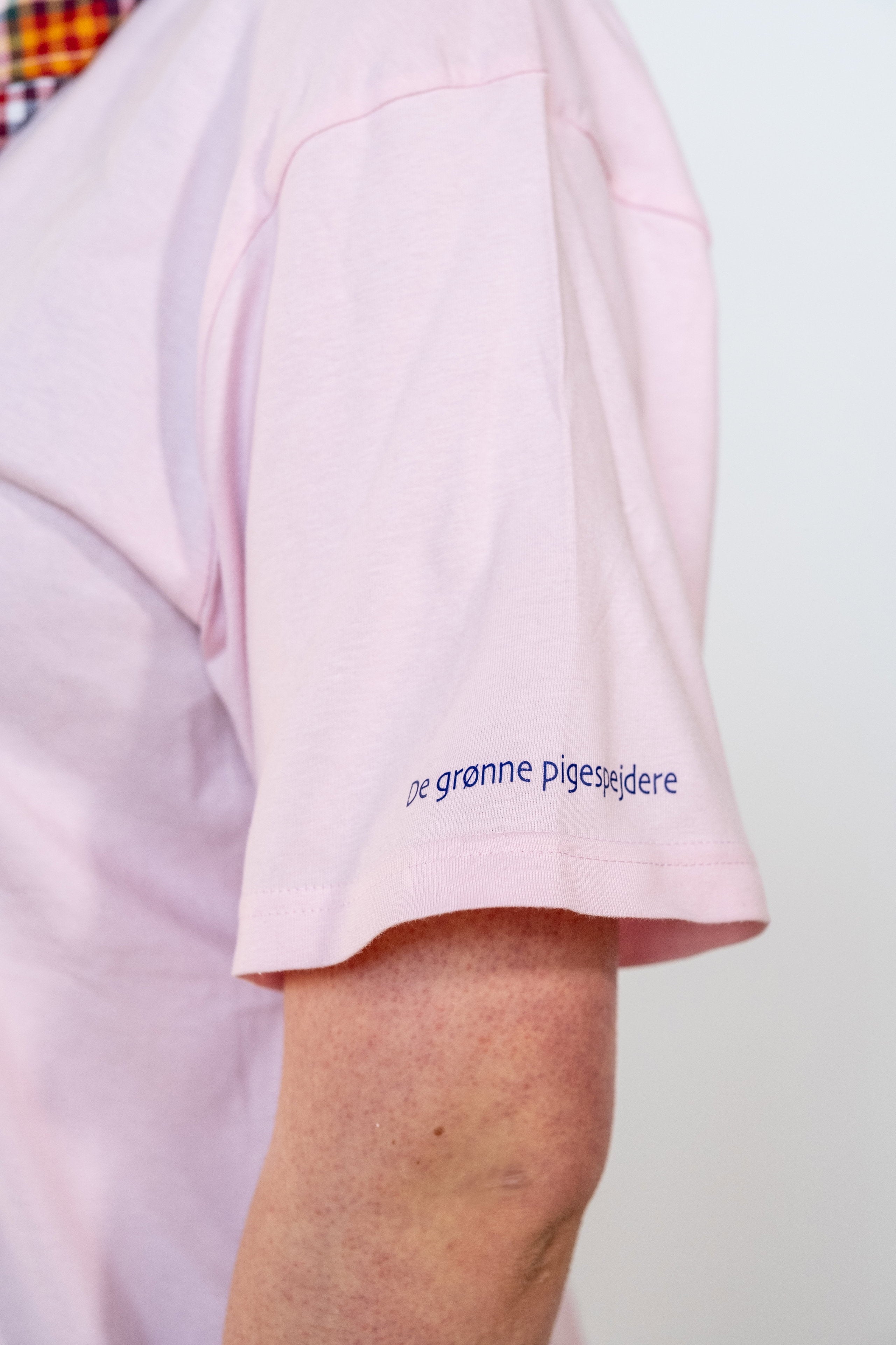 De grønne pigespejdere Girl Power t-shirt, dame (Light Pink)