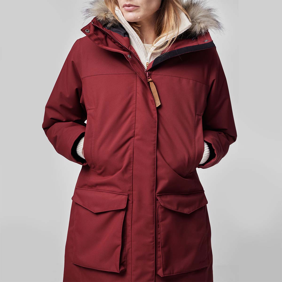 Fjällräven Nuuk Lite parka, dame (Deep Forest)