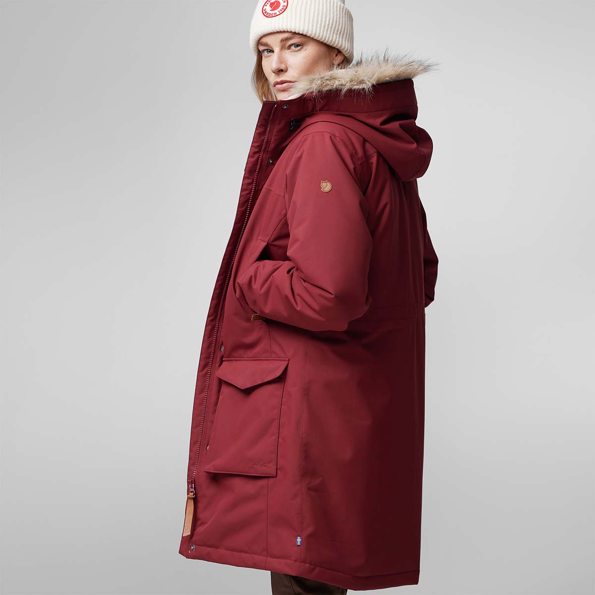 Fjällräven Nuuk Lite parka, dame (Deep Forest)